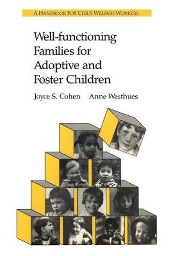 Cover image for Well-functioning Families for Adoptive and Foster Children: A Handbook for Child Welfare Workers