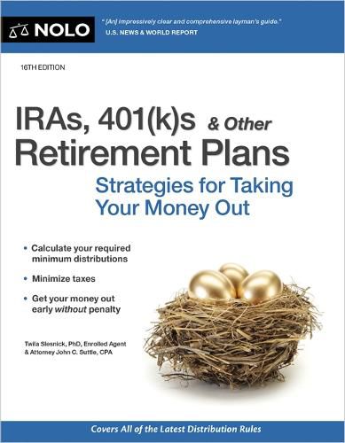 Cover image for Iras, 401(k)S & Other Retirement Plans: Strategies for Taking Your Money Out