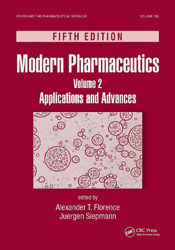 Cover image for Modern Pharmaceutics, Volume 2: Applications and Advances, Fifth Edition