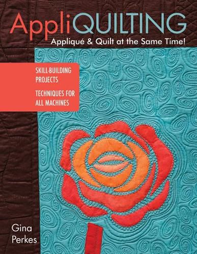 Cover image for AppliQuilting: Applique & Quilt at the Same Time!