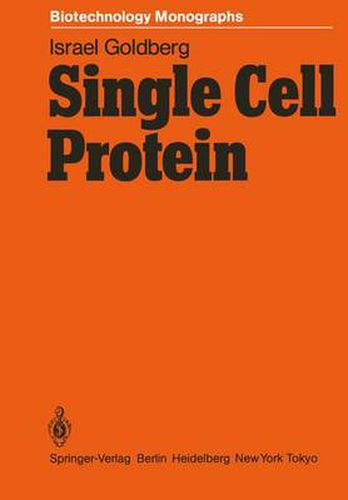 Cover image for Single Cell Protein