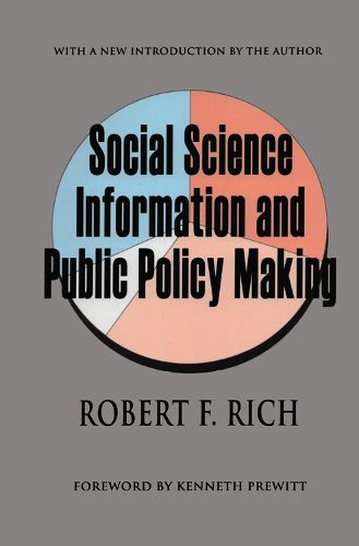 Cover image for Social Science Information and Public Policy Making