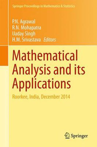 Cover image for Mathematical Analysis and its Applications: Roorkee, India, December 2014