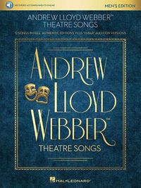 Cover image for Andrew Lloyd Webber: Theatre Songs - Mens Edition (Book/Online Audio)