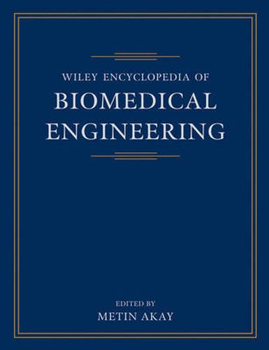 Cover image for Wiley Encyclopedia of Biomedical Engineering