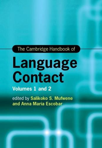 Cover image for The Cambridge Handbook of Language Contact 2 Volume Hardback Set