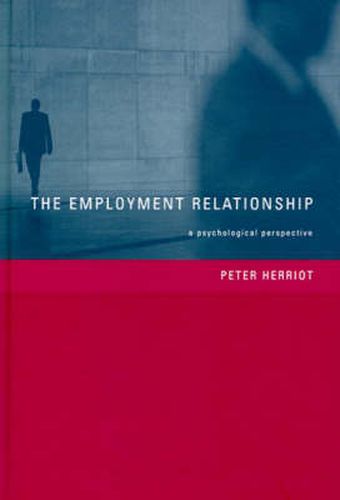 Cover image for The Employment Relationship: A psychological perspective
