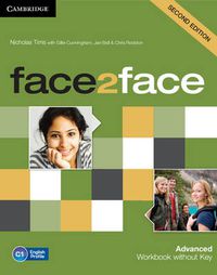 Cover image for face2face Advanced Workbook without Key