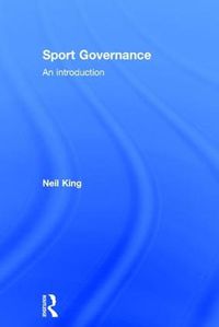 Cover image for Sport Governance: An introduction