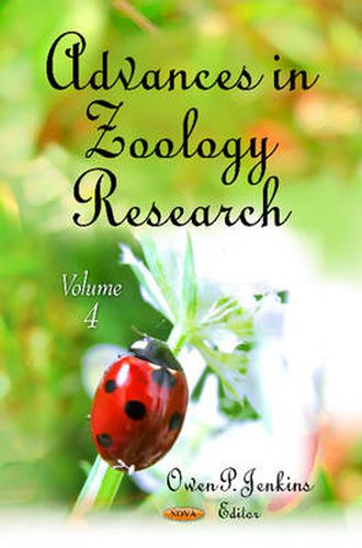 Cover image for Advances in Zoology Research: Volume 4