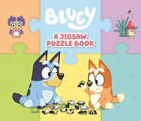 Cover image for Bluey: A Jigsaw Puzzle Book