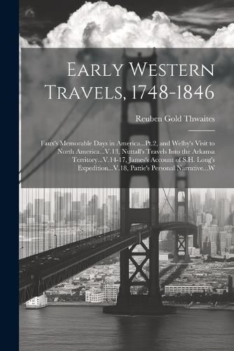 Cover image for Early Western Travels, 1748-1846