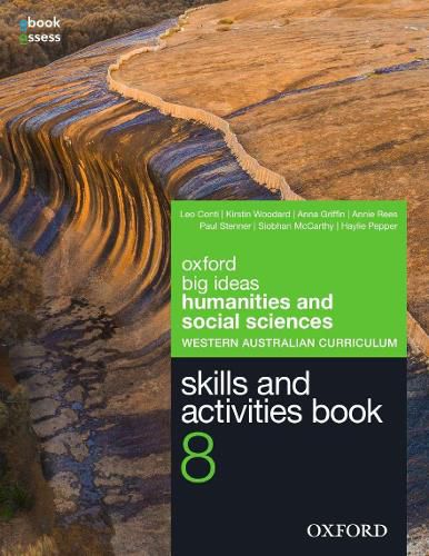 Cover image for Big Ideas Humanities & Social Sciences 8 WA Curriculum Skills & Activities Book