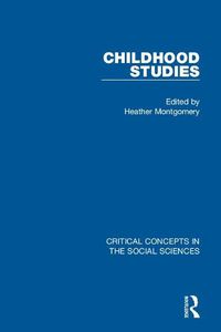 Cover image for Childhood Studies