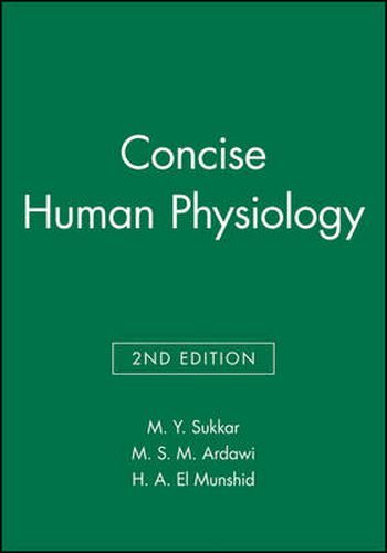 Cover image for Concise Human Physiology