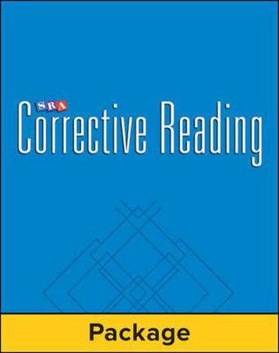 Cover image for Corrective Reading Comprehension Level A, Student Workbook (Pkg. of 5)