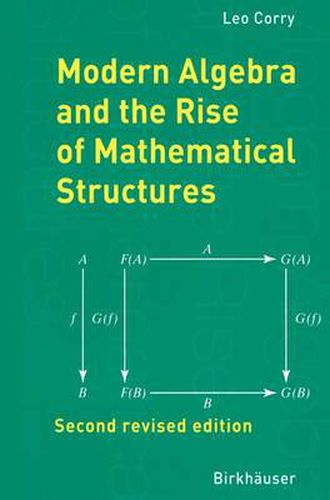 Cover image for Modern Algebra and the Rise of Mathematical Structures