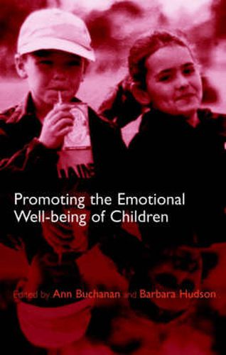 Cover image for Promoting Children's Emotional Well-being: Messages from Research