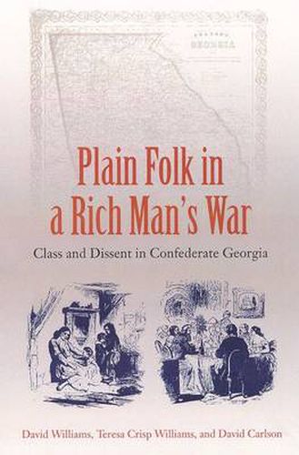 Cover image for Plain Folk In A Rich Man'S War: Class And Dissent In Confederate Georgia