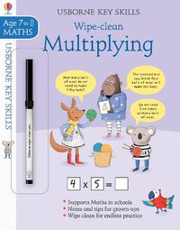 Cover image for Wipe-Clean Multiplying 7-8