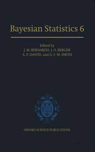 Cover image for Bayesian Statistics: Proceedings of the Sixth Valencia International Meeting