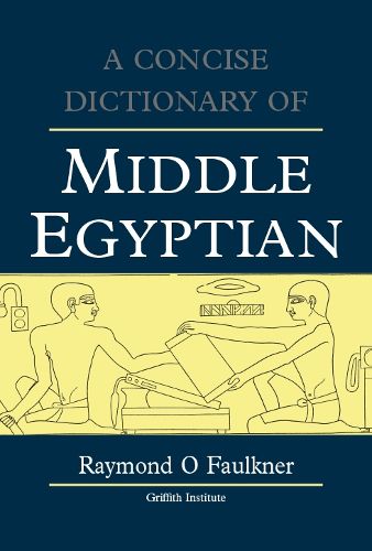 Cover image for A Concise Dictionary of Middle Egyptian