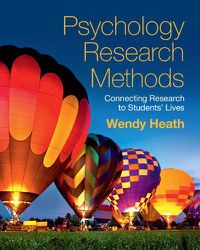 Cover image for Psychology Research Methods: Connecting Research to Students' Lives