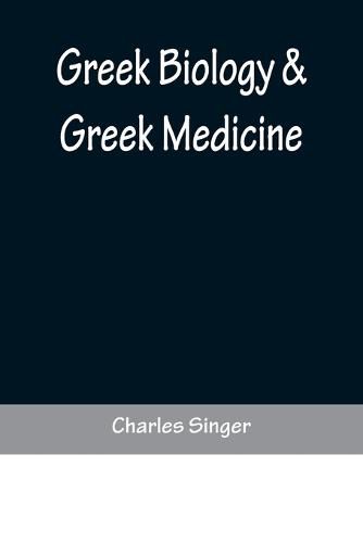 Cover image for Greek Biology & Greek Medicine