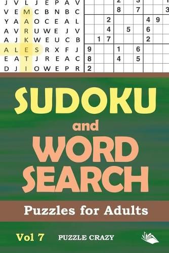 Cover image for Sudoku and Word Search Puzzles for Adults Vol 7