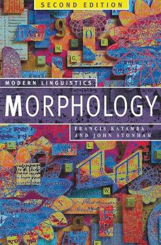 Cover image for Morphology: Palgrave Modern Linguistics