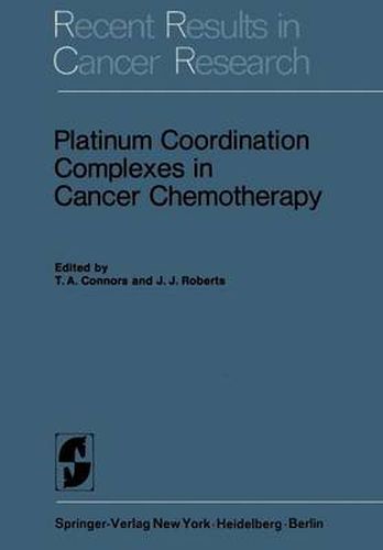 Cover image for Platinum Coordination Complexes in Cancer Chemotherapy