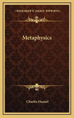 Cover image for Metaphysics