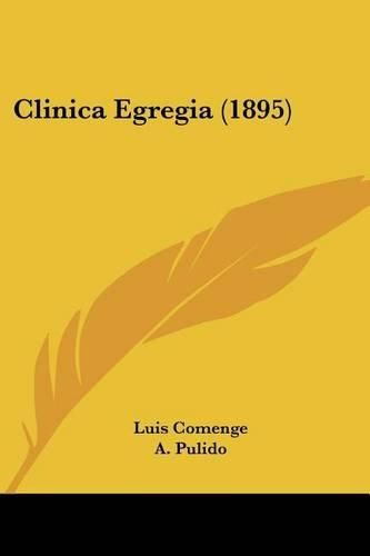 Cover image for Clinica Egregia (1895)