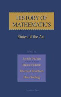 Cover image for History of Mathematics: States of the Art