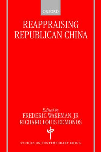 Cover image for Reappraising Republican China