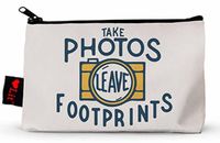 Cover image for Take Photos, Leave Footprints Pencil Pouch