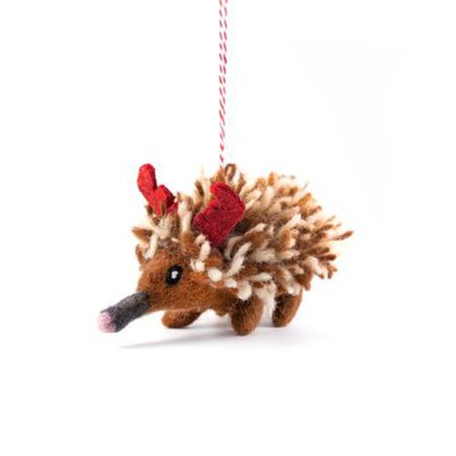 Cover image for Echidna Edna Felt Decoration