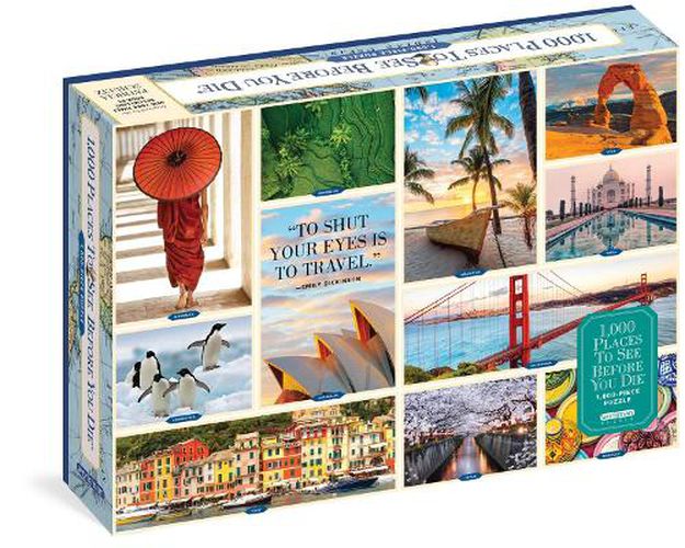 1,000 Places To See Before You Die 1,000-piece Puzzle