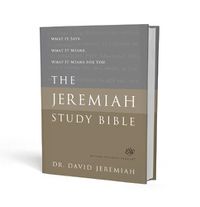 Cover image for The Jeremiah Study Bible, ESV: What It Says. What It Means. What It Means for You.