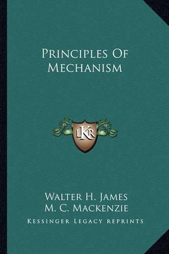 Principles of Mechanism