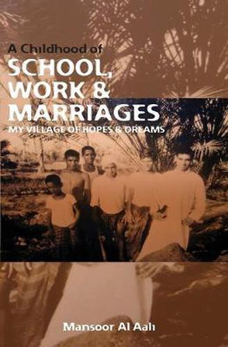 Cover image for A Childhood of School, Work & Marriages: My Aali Village of Hopes & Dreams