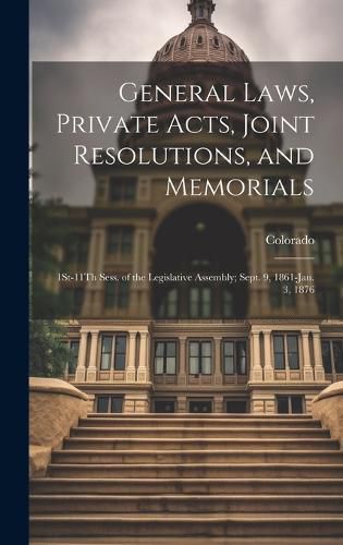 Cover image for General Laws, Private Acts, Joint Resolutions, and Memorials