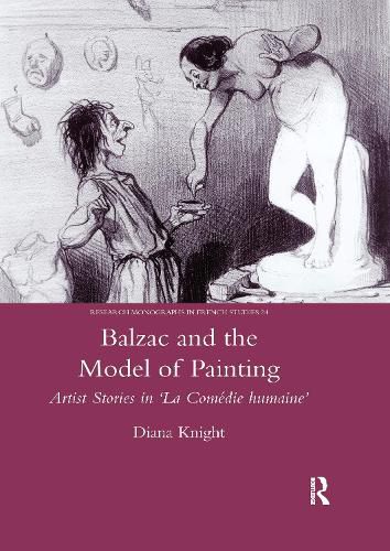 Cover image for Balzac and the Model of Painting: Artist Stories in 'La Comedie humaine