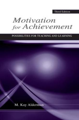 Cover image for Motivation for Achievement: Possibilities for Teaching and Learning