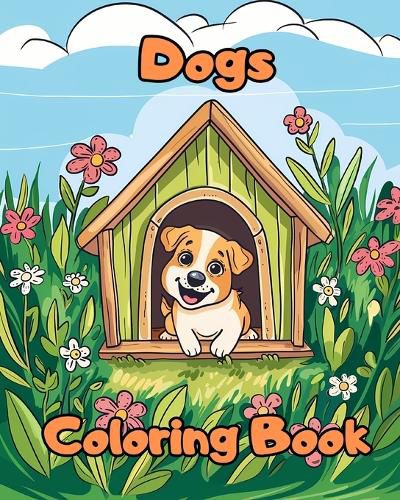 Cover image for Dogs Coloring Book