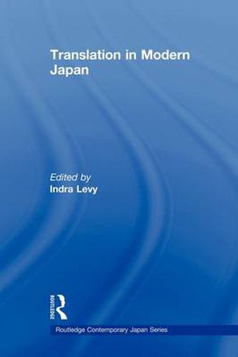 Cover image for Translation in Modern Japan