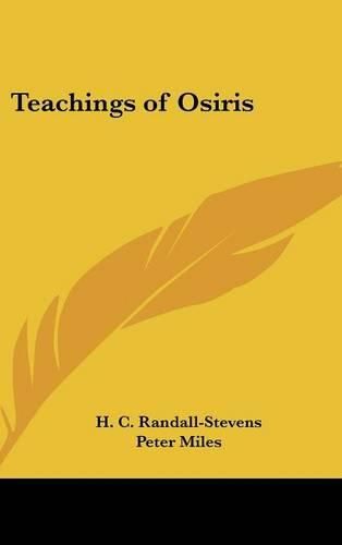 Teachings of Osiris