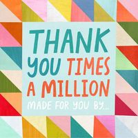 Cover image for Thank You Times a Million