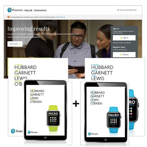 Cover image for Microeconomics + Macroeconomics + MyLab Economics with eText