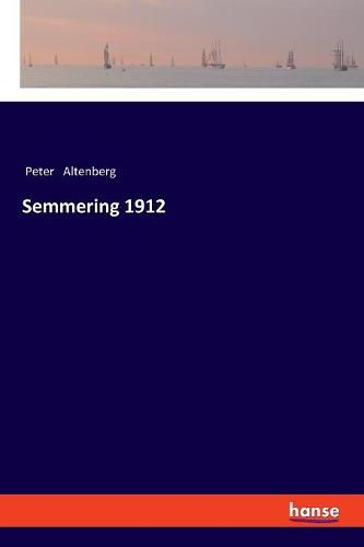Cover image for Semmering 1912
